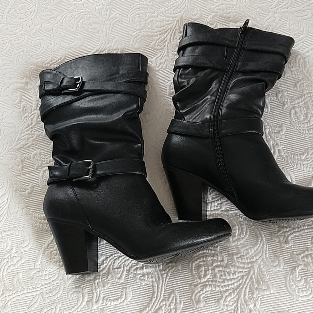 Black boots